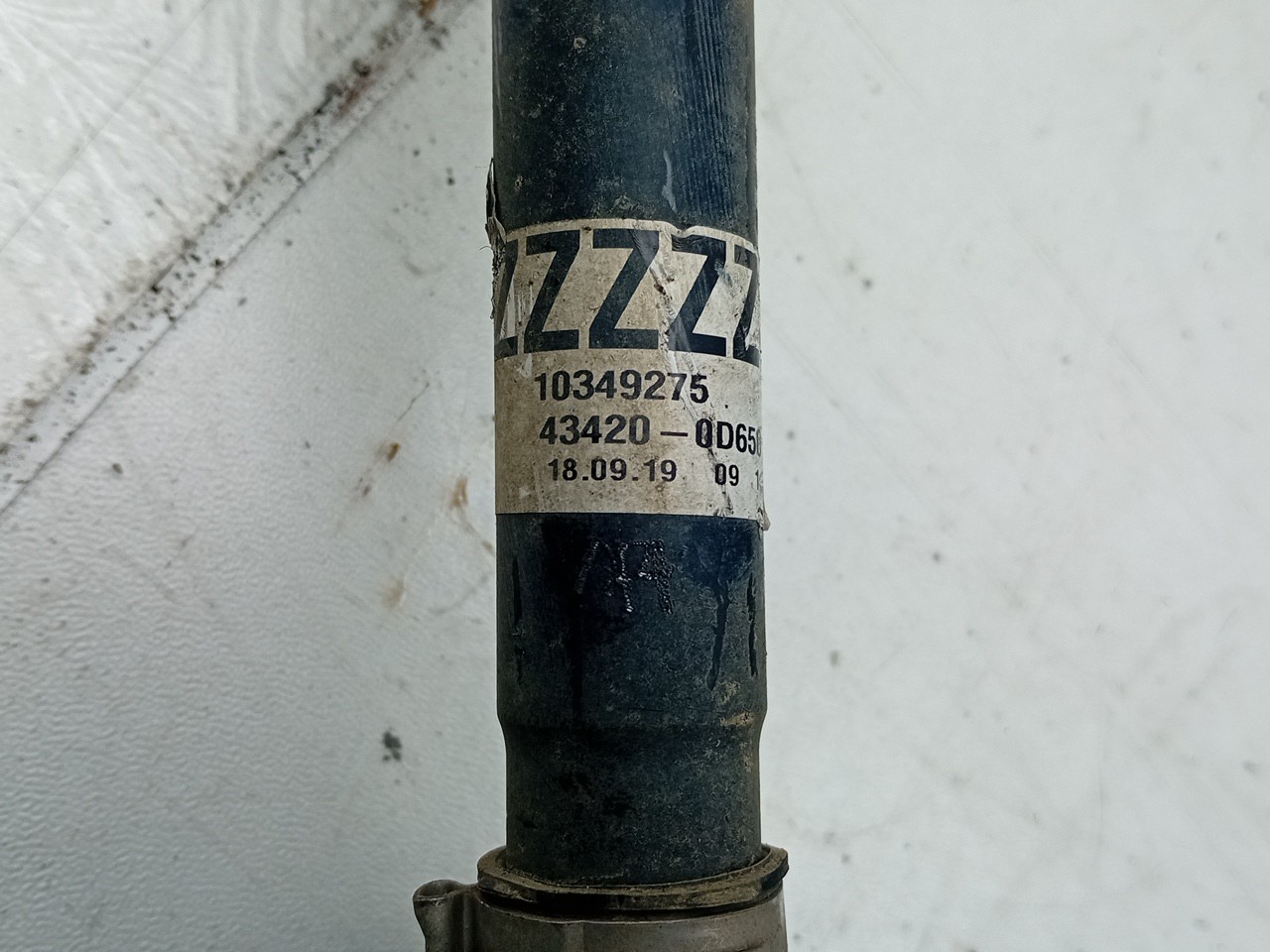 Left front driveshaft TOYOTA Yaris (_P13_) Imagem-5