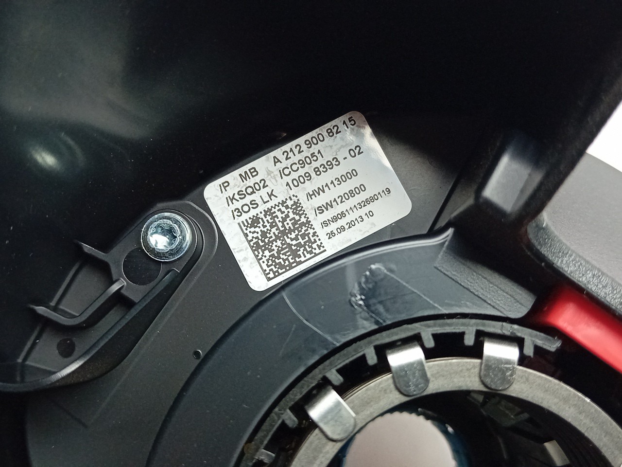 Fita de airbags MERCEDES-BENZ Classe E (W212) Imagem-4