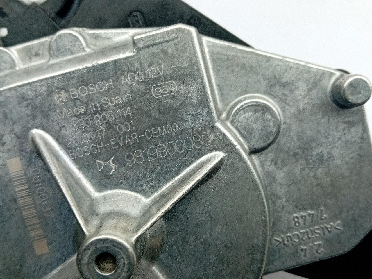 Motor limpiaparabrisas Trasero OPEL Corsa F Imagem-3