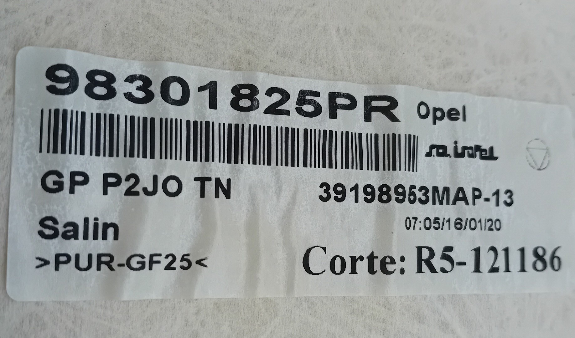Forra de tejadilho OPEL Corsa F Imagem-1
