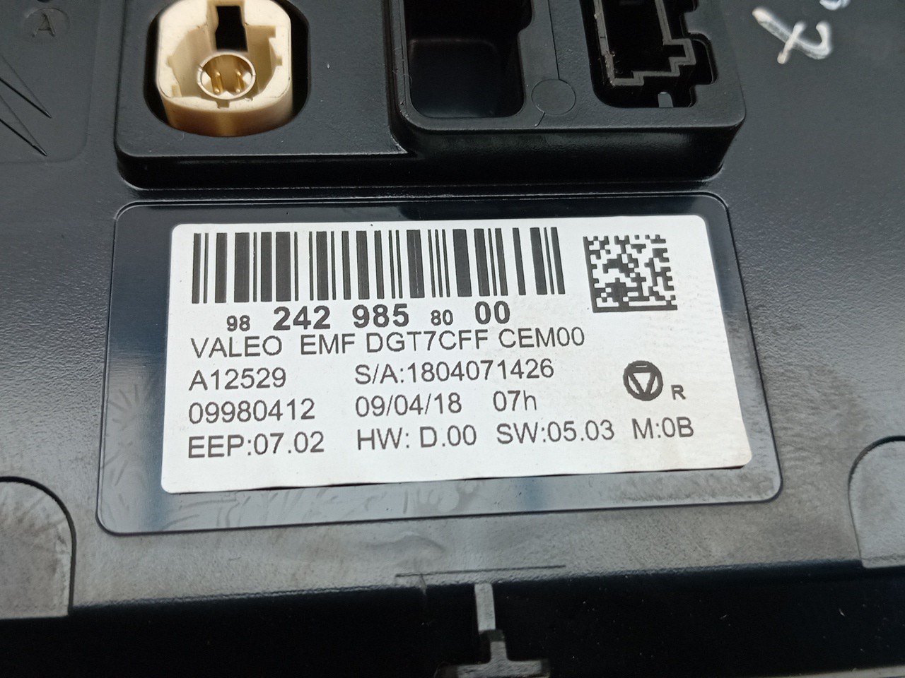 Display / ecrã de informações PEUGEOT 308 SW II Imagem-4