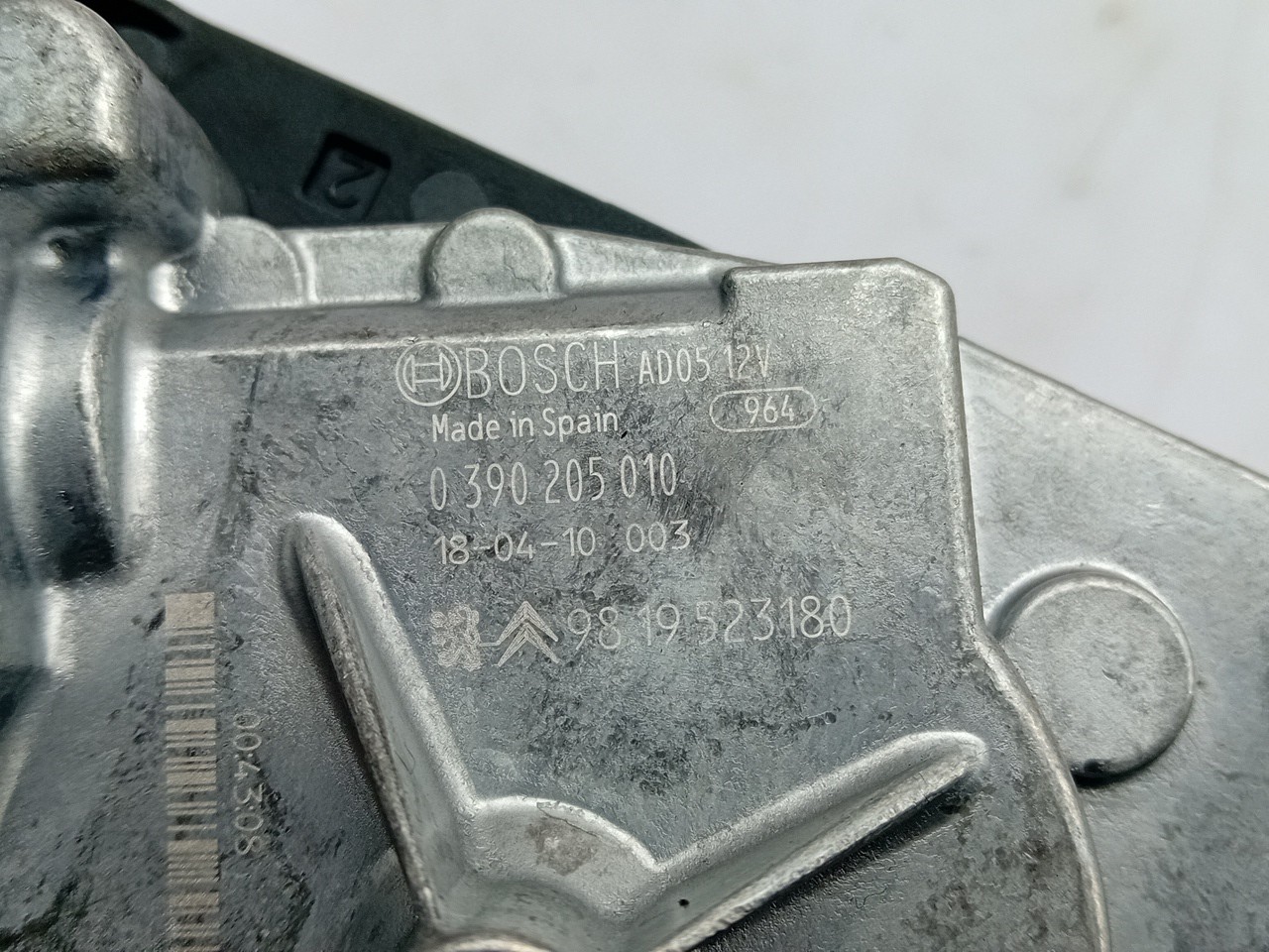 Motor limpiaparabrisas Trasero PEUGEOT 308 SW II Imagem-2