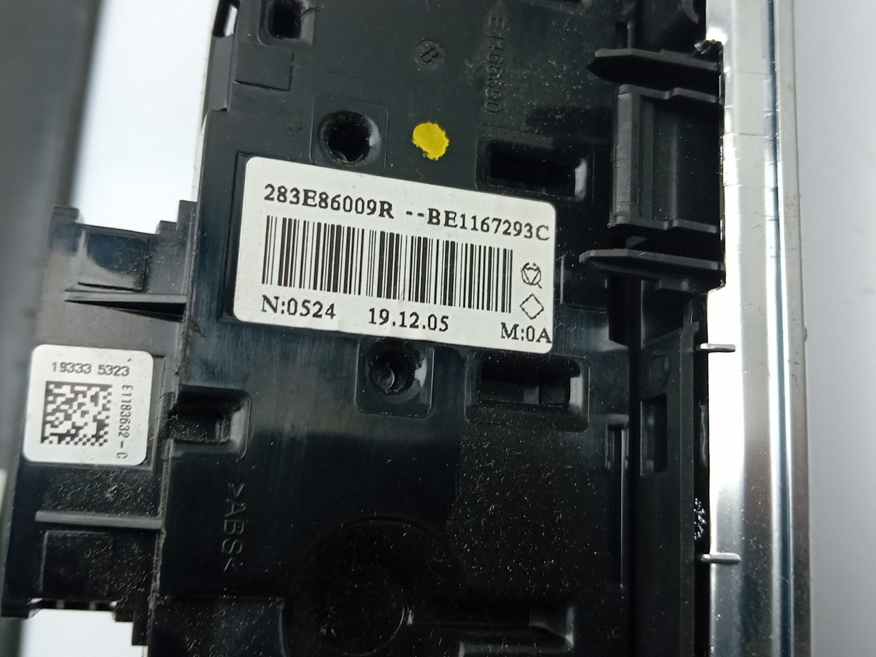 Botão / interruptor 4 piscas RENAULT Clio V (BF_) Imagem-3