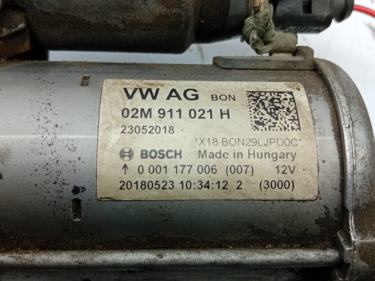 Starter Motor VOLKSWAGEN Up Imagem-3