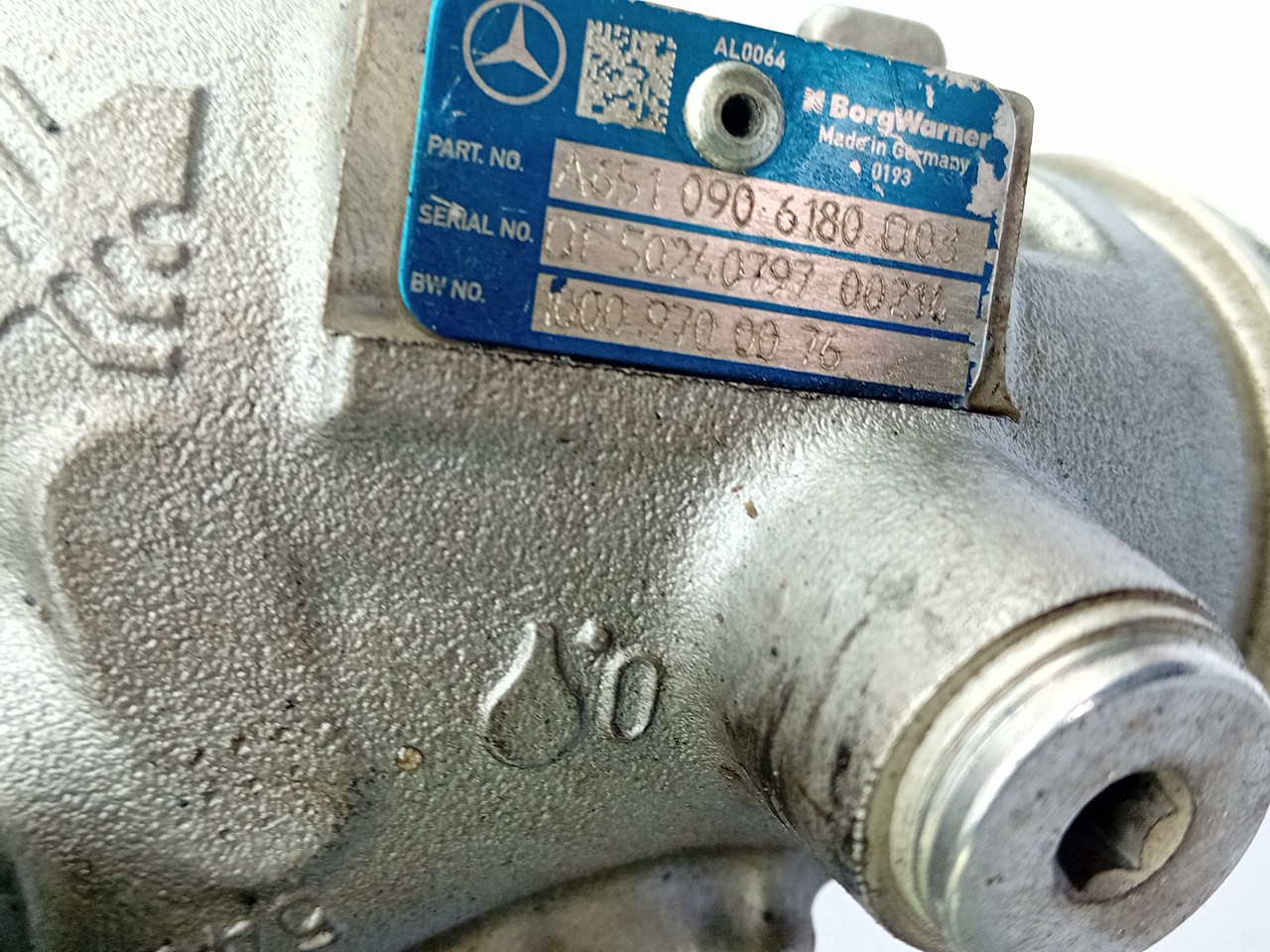 Turbocharger  MERCEDES-BENZ Classe E (W212) Imagem-2