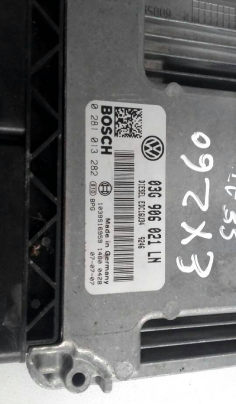 Engine control unit / ECU SEAT Altea (5P1) Imagem-2