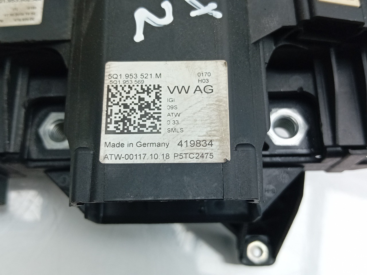 Conjunto / manetes de luzes e limpa vidros VOLKSWAGEN Tiguan (AD1, AX1) Imagem-3