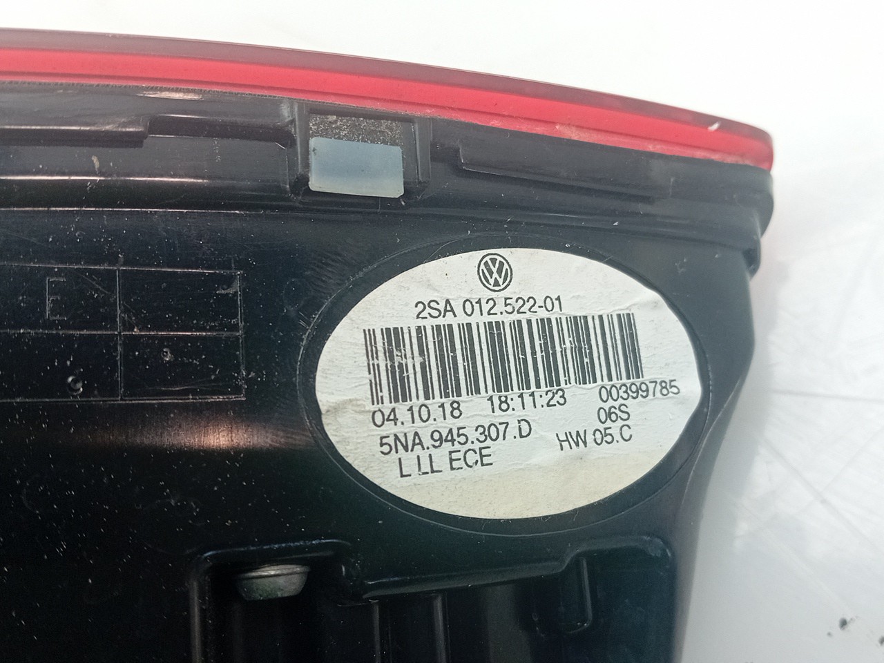 Left Tailgate light  VOLKSWAGEN Tiguan (AD1, AX1) Imagem-4