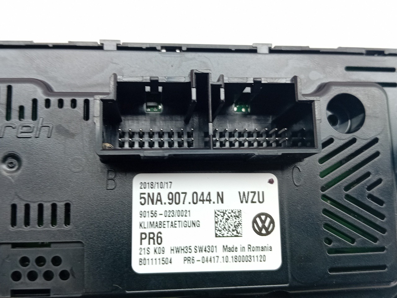 Bouton / interrupteur climatisation VOLKSWAGEN Tiguan (AD1, AX1) Imagem-4