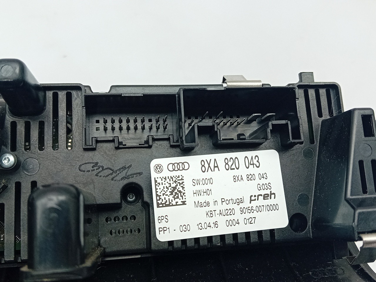 Bouton / interrupteur climatisation AUDI A1 Sportback (8XA, 8XF) Imagem-2