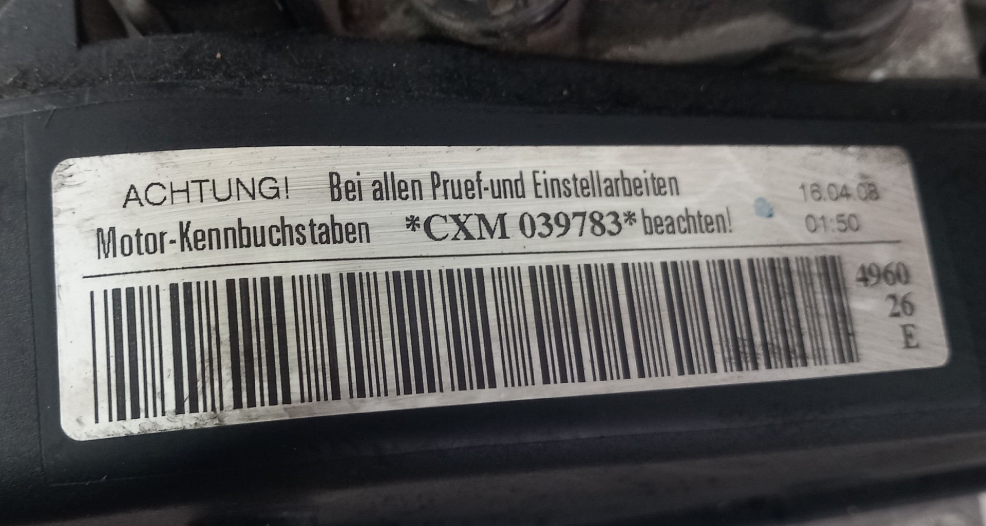 Motor completo AUDI A1 Sportback (8XA, 8XF) Imagem-5