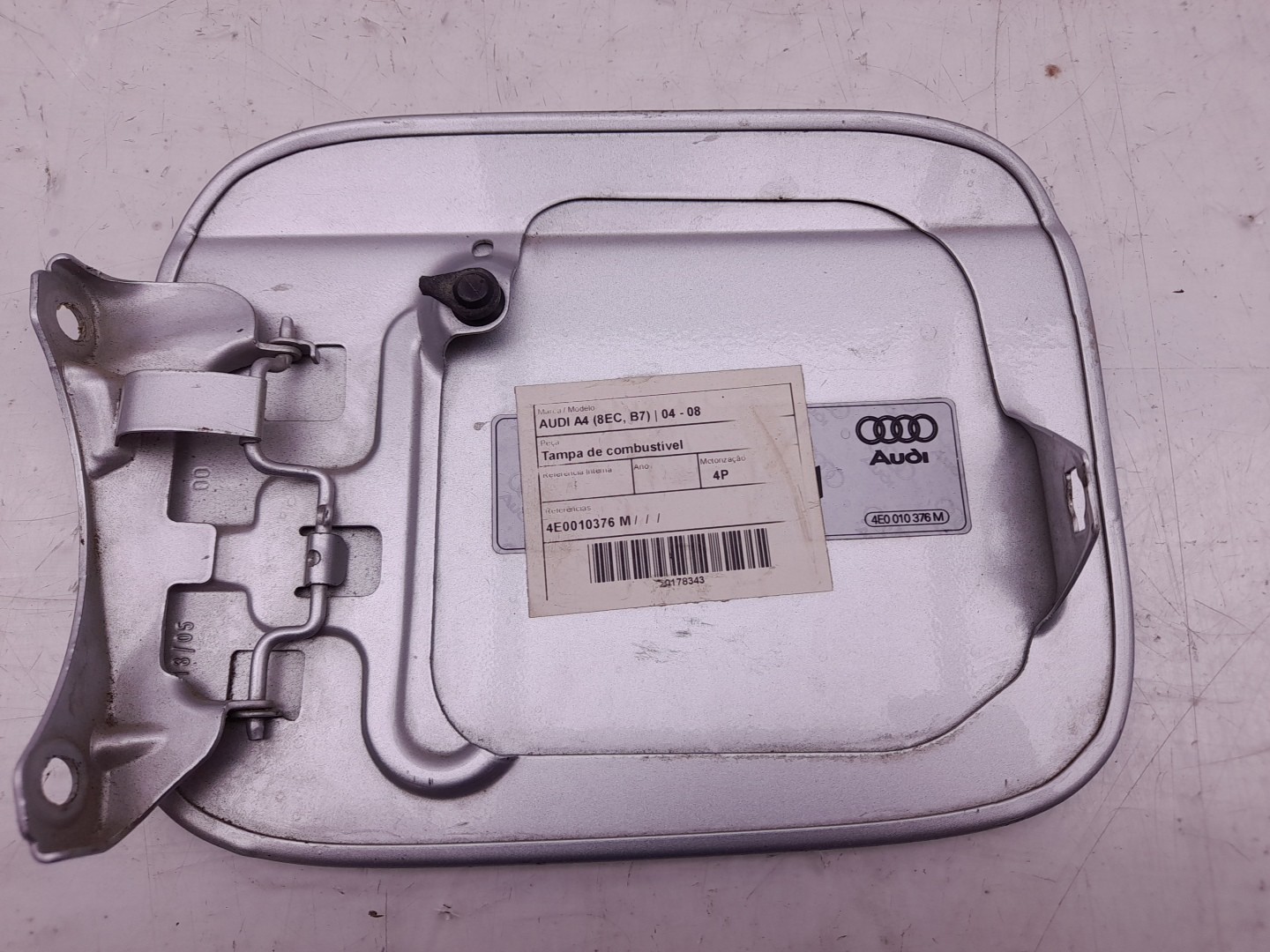 Fuel tank cap AUDI A4 (8EC, B7) Imagem-1
