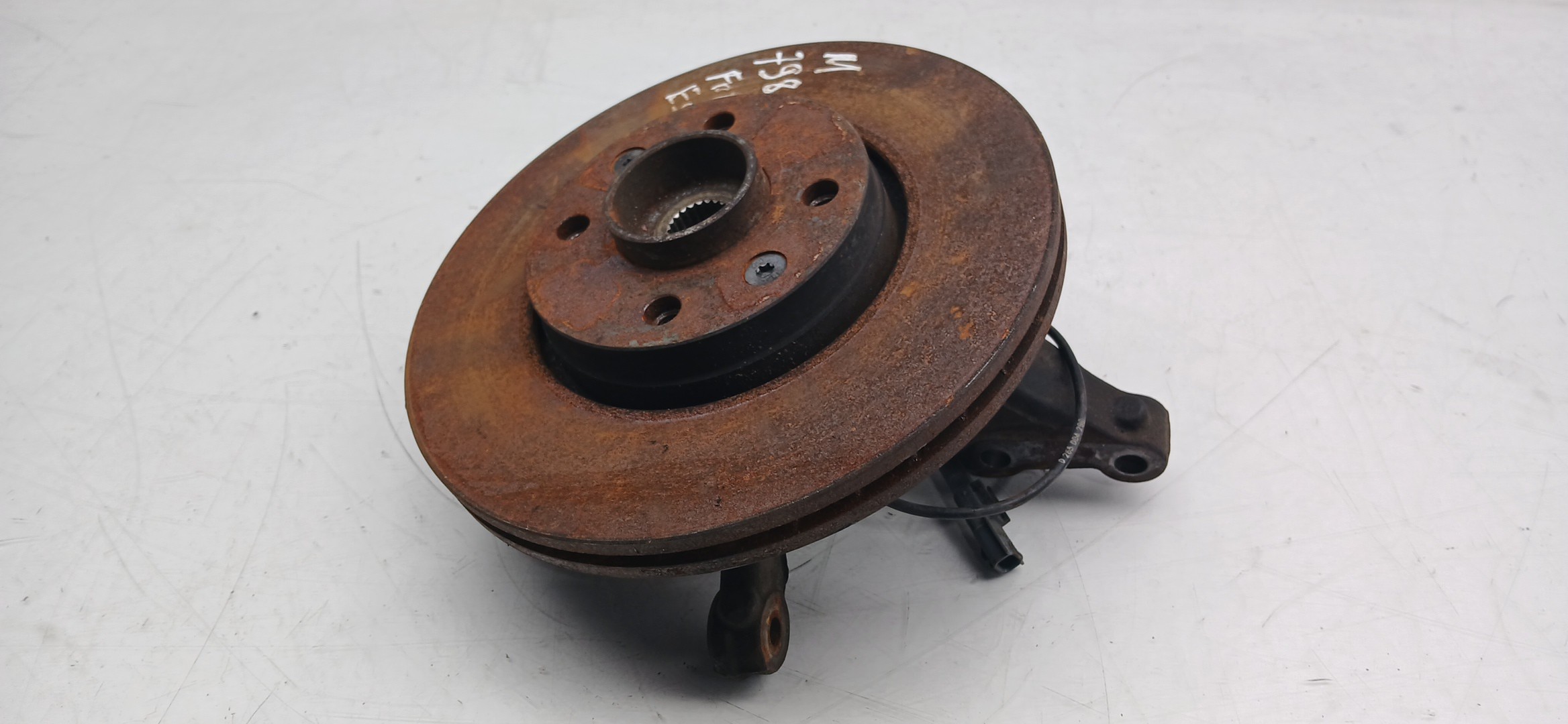 Left front steering knuckle