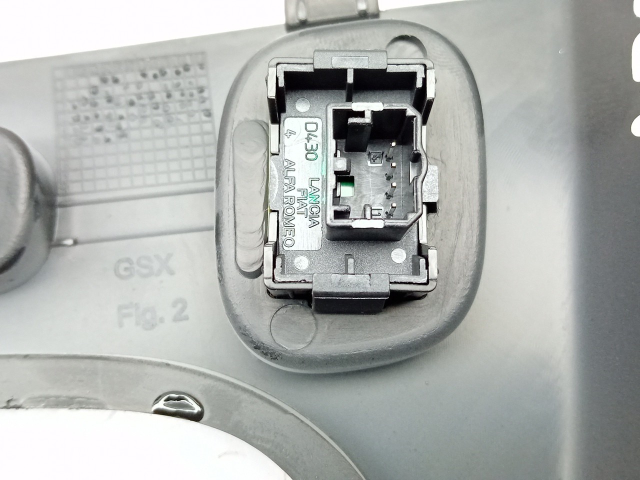 Comando / interruttore alzacristallo anteriore sinistro FIAT Panda (312_, 319_) Imagem-3