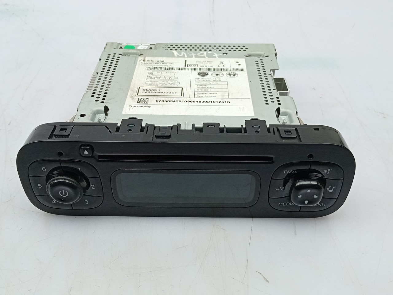 Radio / Autoradio FIAT Panda (312_, 319_) Imagem-2