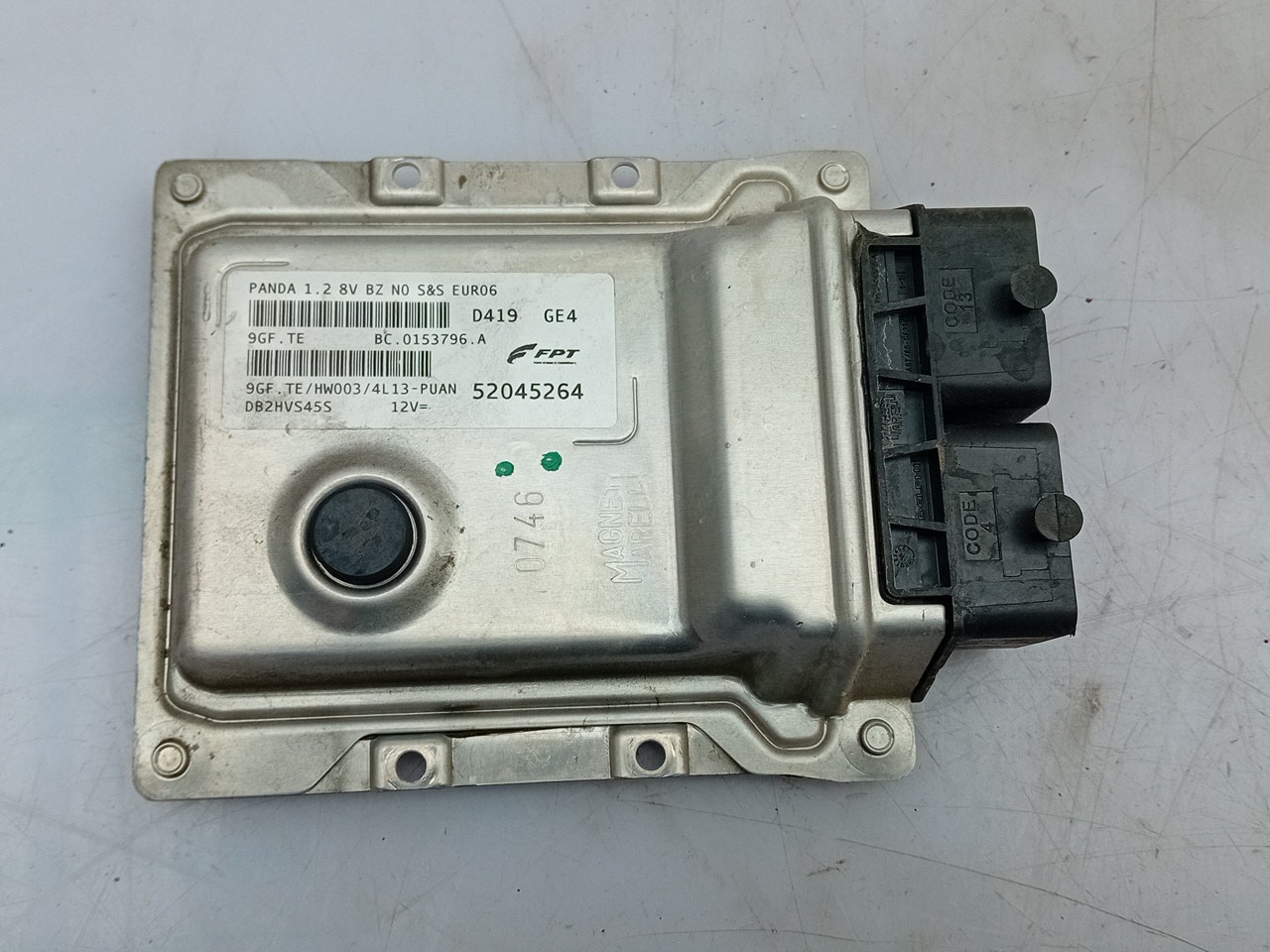 Centralina motor / ECU FIAT Panda (312_, 319_) Imagem-1