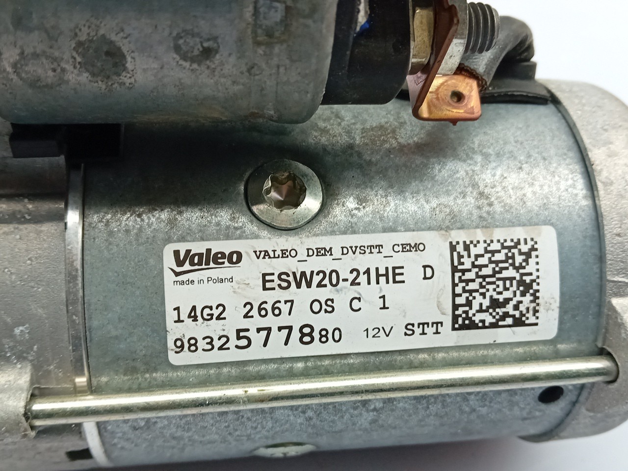 Motor de arranque CITROËN C3 III (SX) Imagem-2