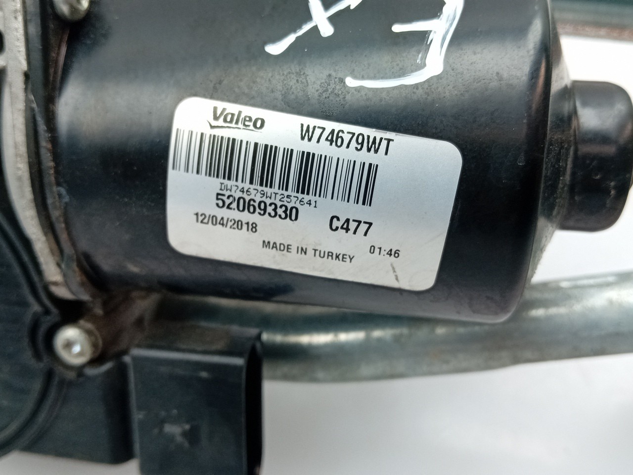 Front Wiper Motor FIAT Tipo Sedan (356_) Imagem-3