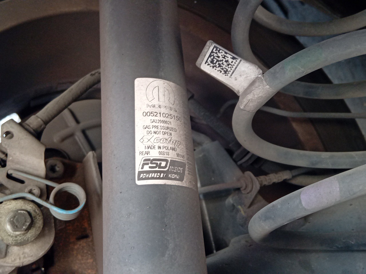 Left Rear Shock Absorber FIAT Tipo Sedan (356_) Imagem-1