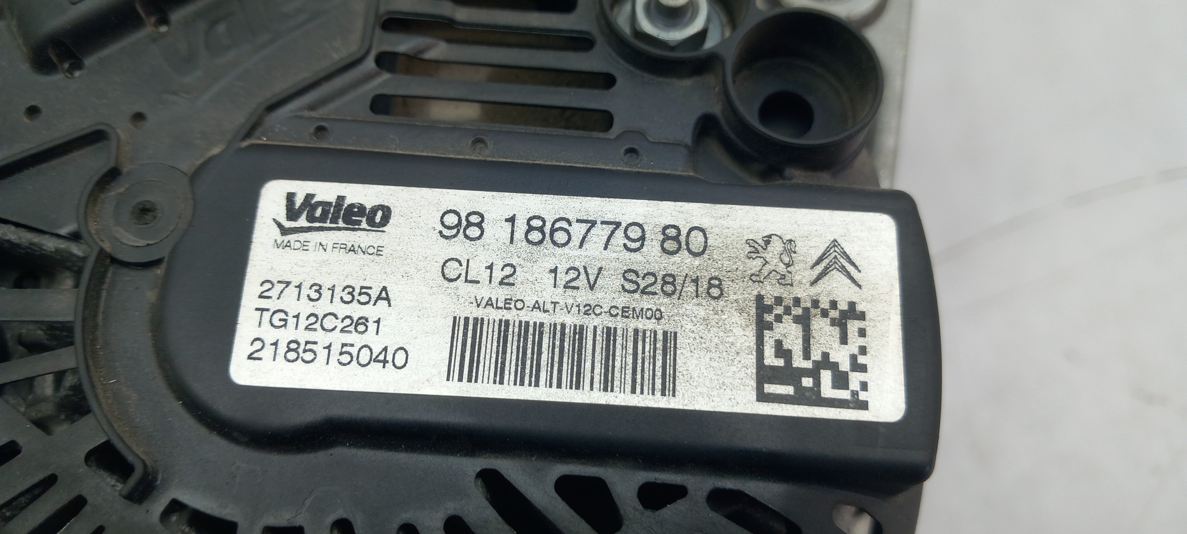 Alternator PEUGEOT 2008 I (CU_) Imagem-3