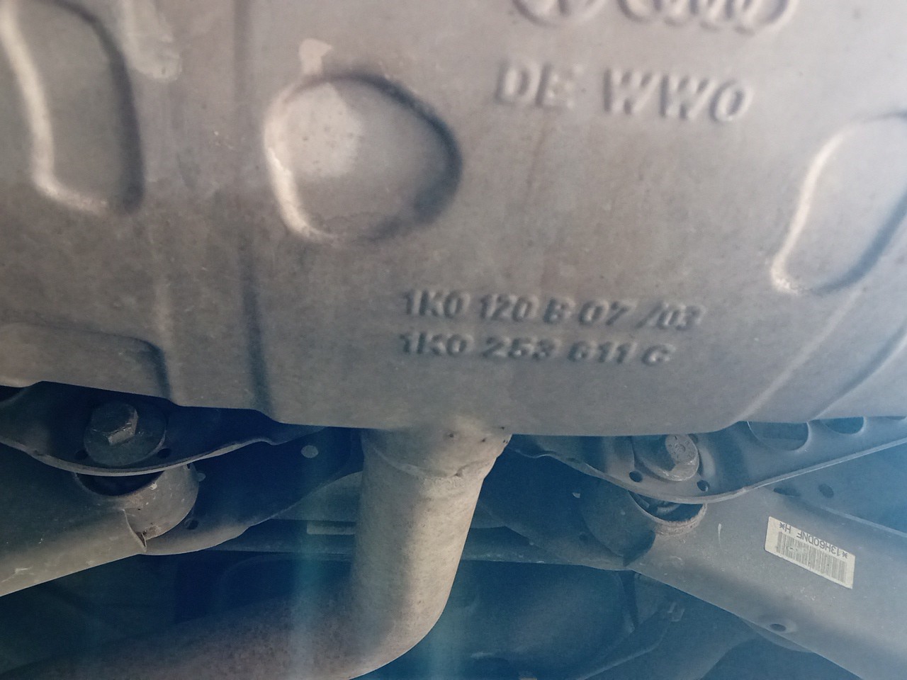 Silenciador de escape AUDI A3 (8P1) Imagem-1