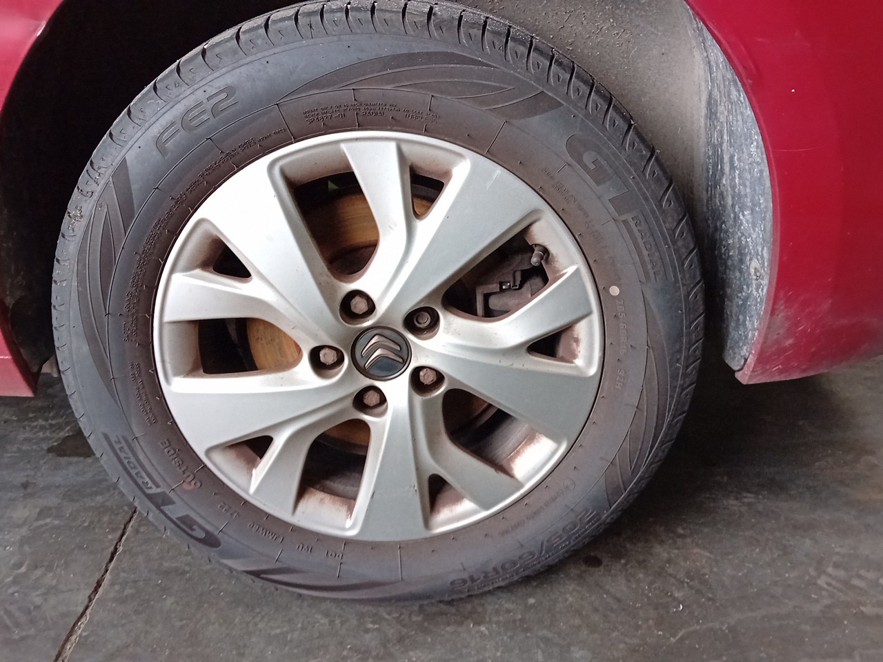 Wheel set CITROËN C4 Grand Picasso II (DA_, DE_) Imagem-1