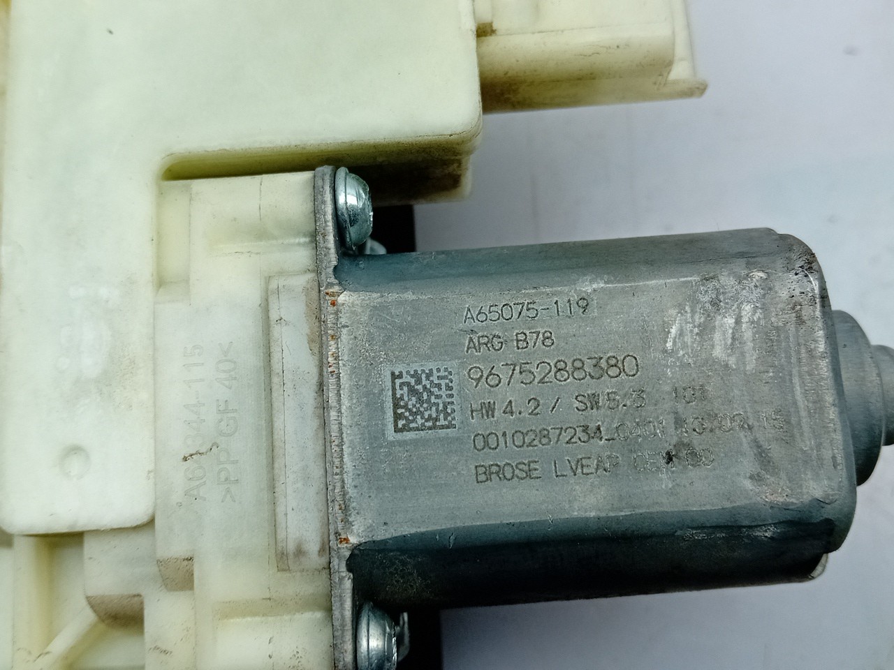Left rear window regulator CITROËN C4 Grand Picasso II (DA_, DE_) Imagem-2