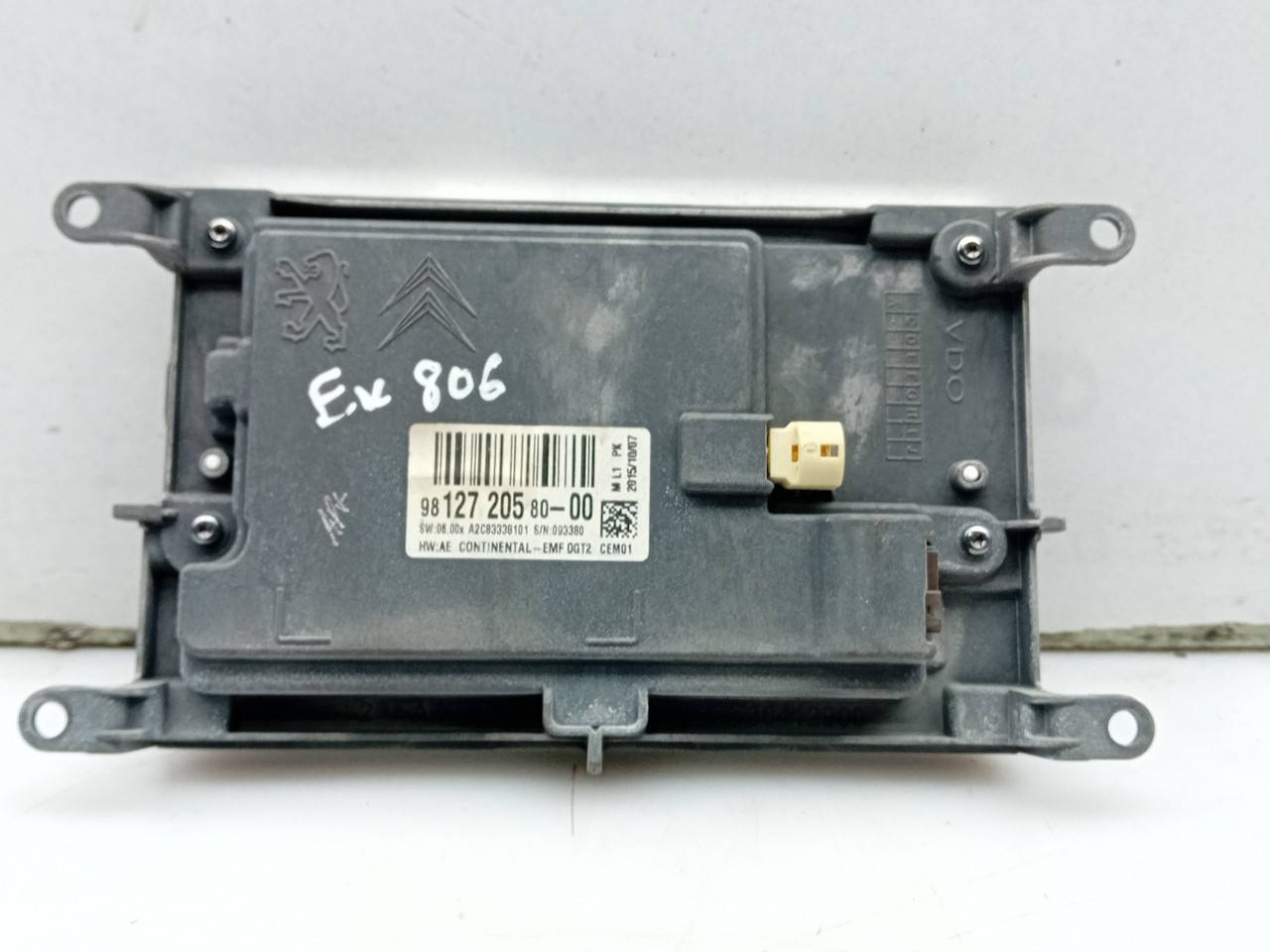 Display Monitor CITROËN C4 Grand Picasso II (DA_, DE_) Imagem-1