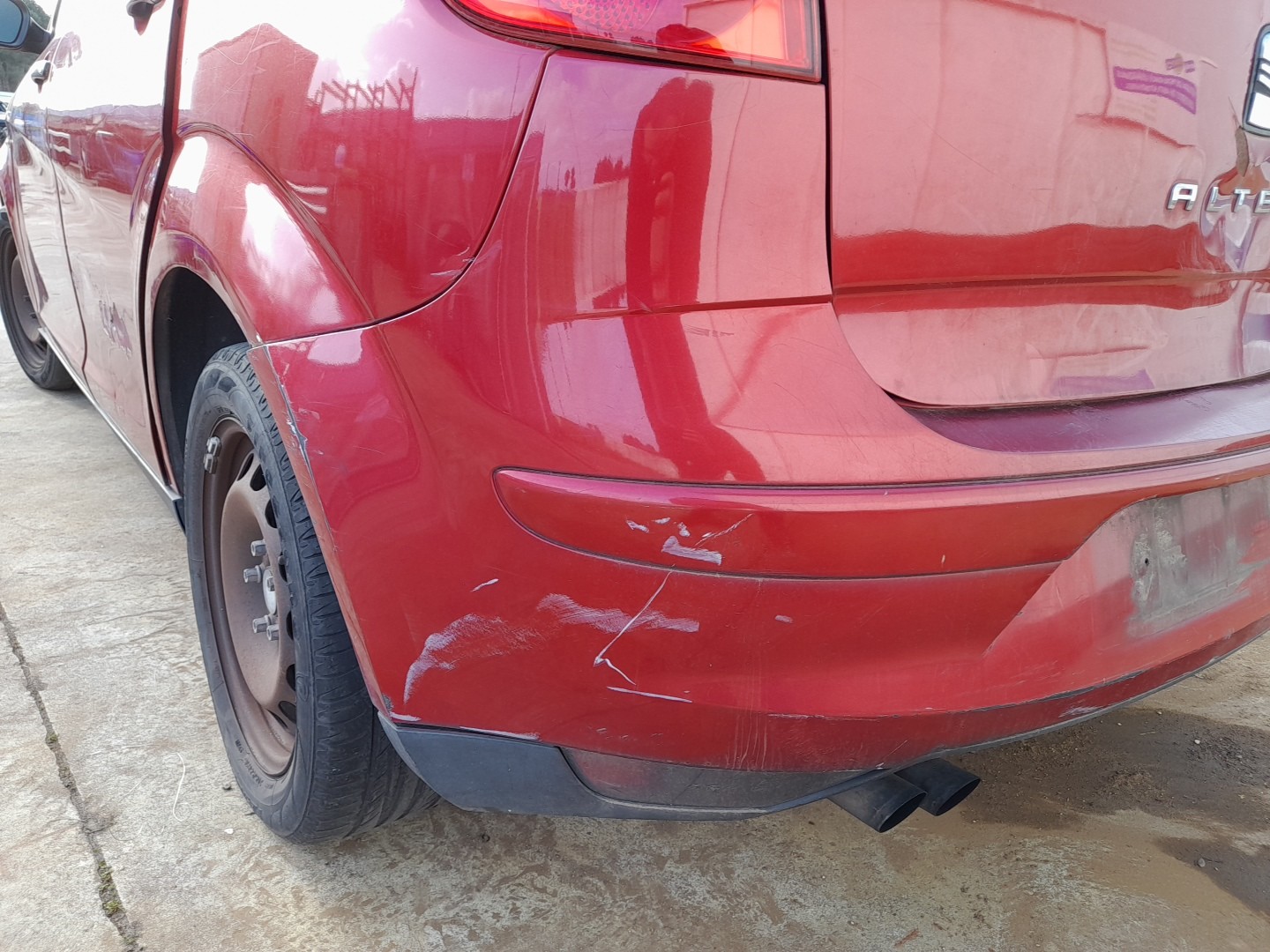 Rear Bumper SEAT Altea (5P1) Imagem-1