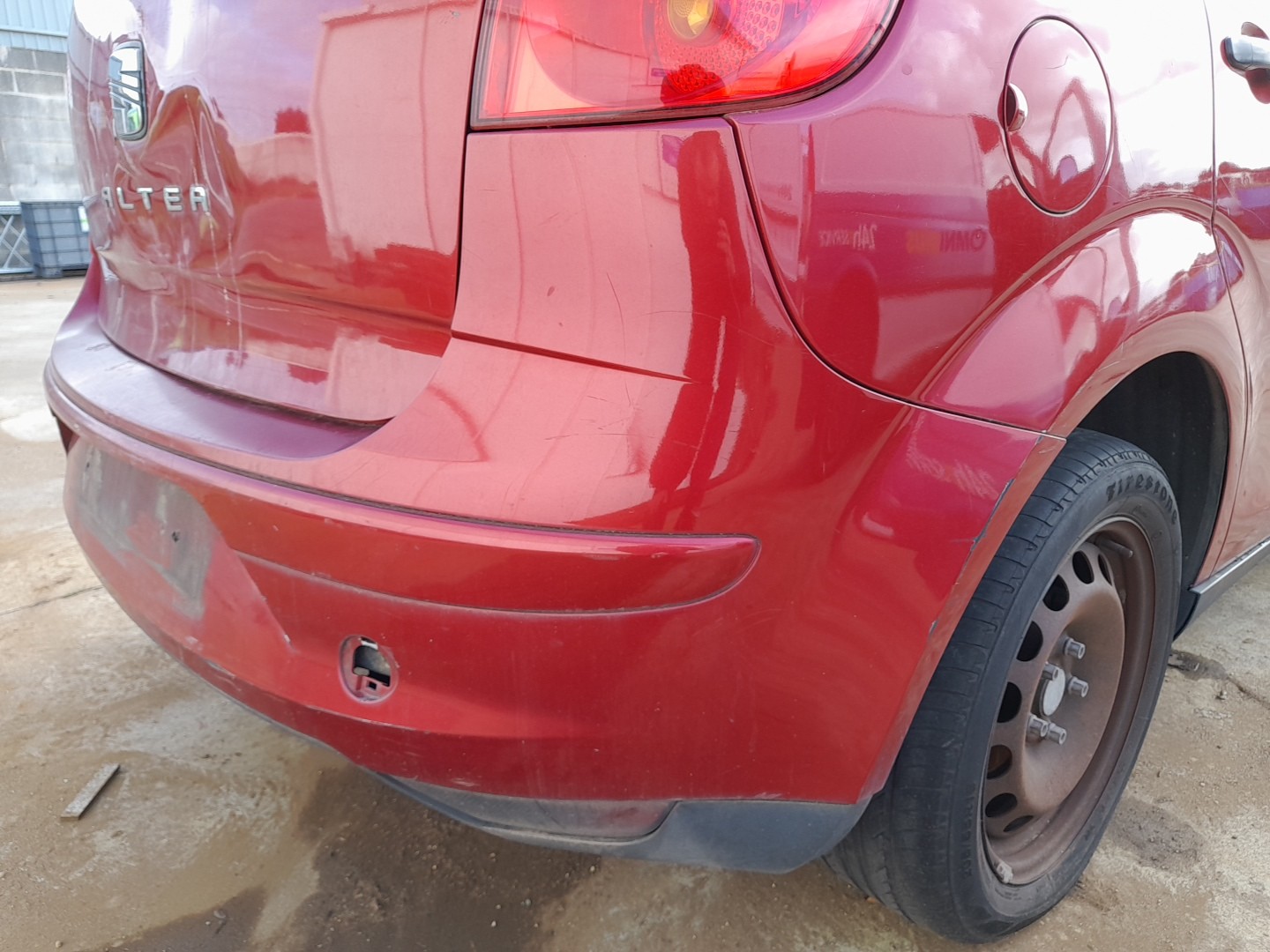 Rear Bumper SEAT Altea (5P1) Imagem-2