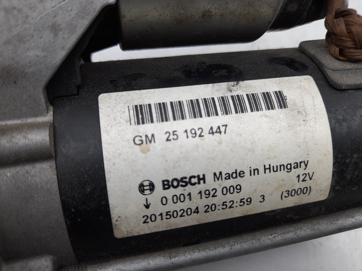 Motor de arranque OPEL Corsa E Imagem-3