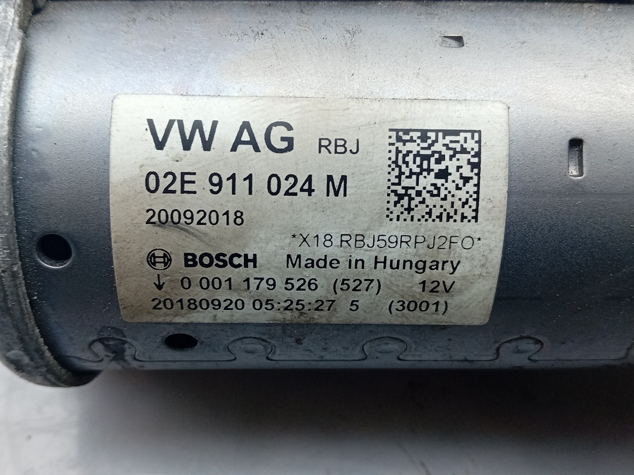 Motor de arranque VOLKSWAGEN Tiguan (AD1, AX1) Imagem-4