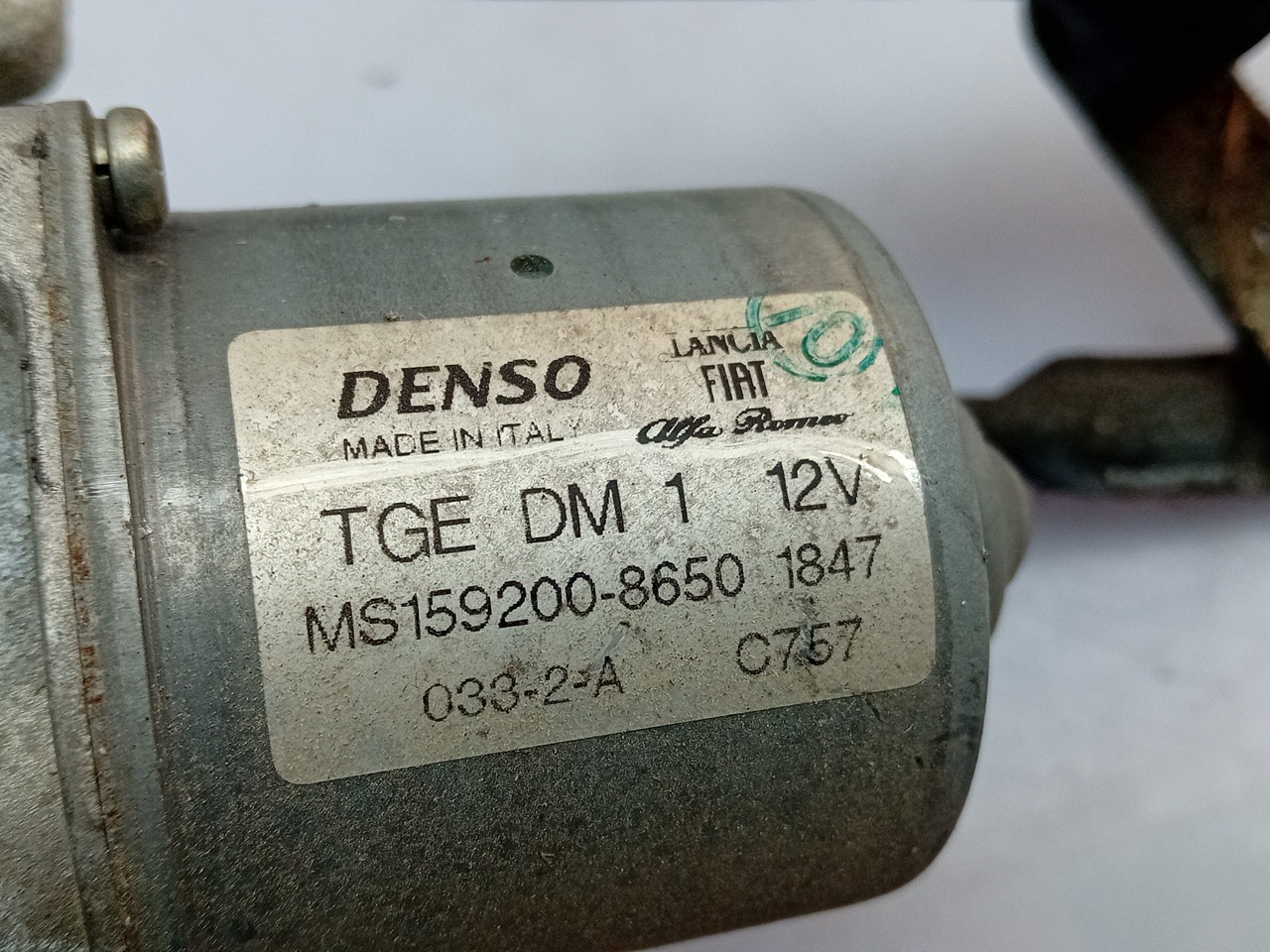 Front Wiper Motor FIAT 500 (312_) Imagem-3