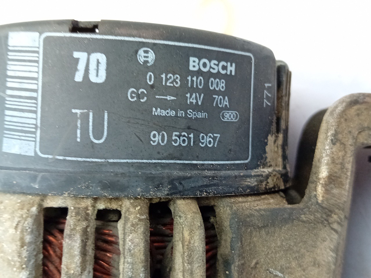 Alternador OPEL Corsa B Imagem-3