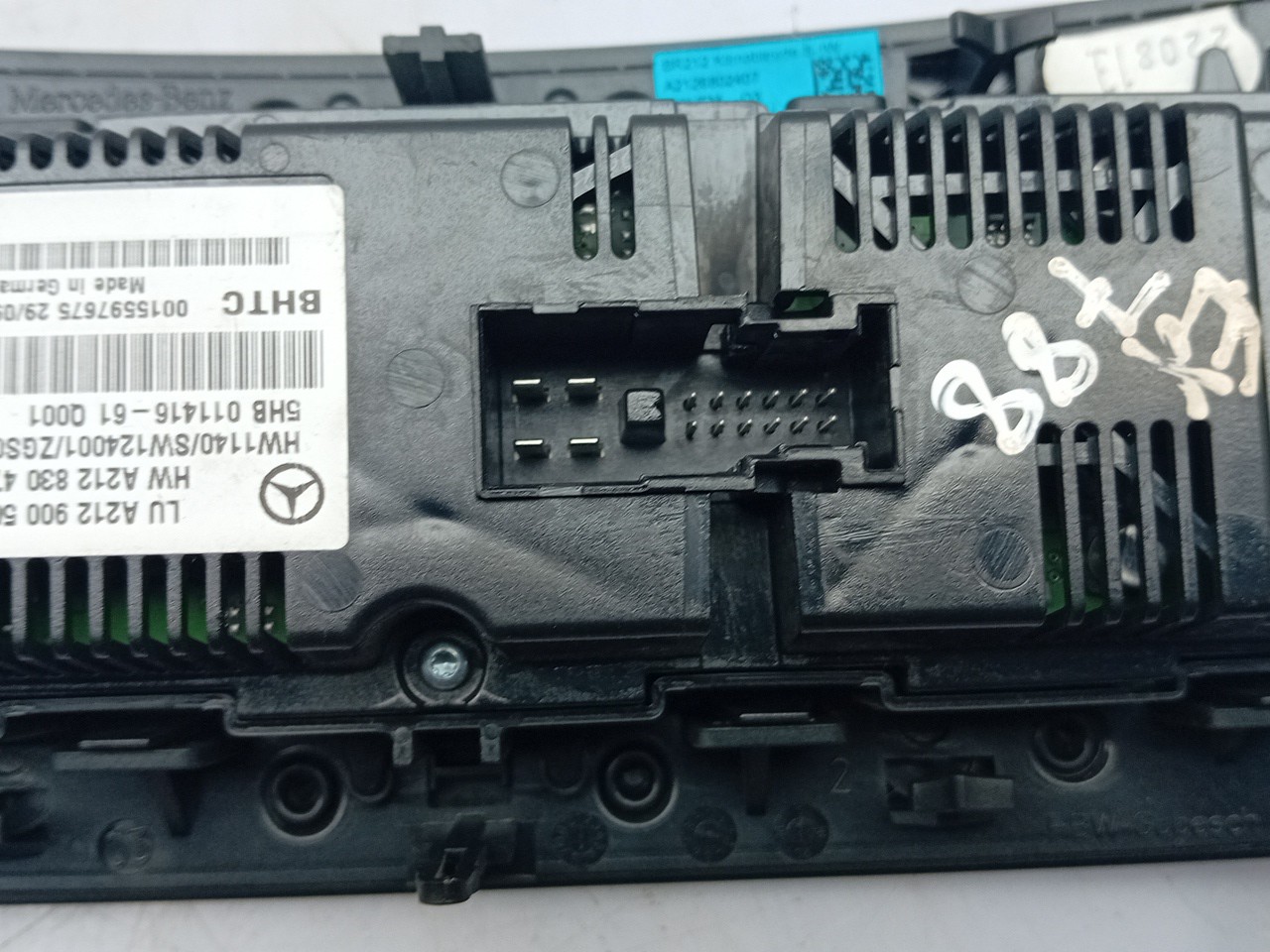 Bouton / interrupteur climatisation MERCEDES-BENZ Classe E (W212) Imagem-2