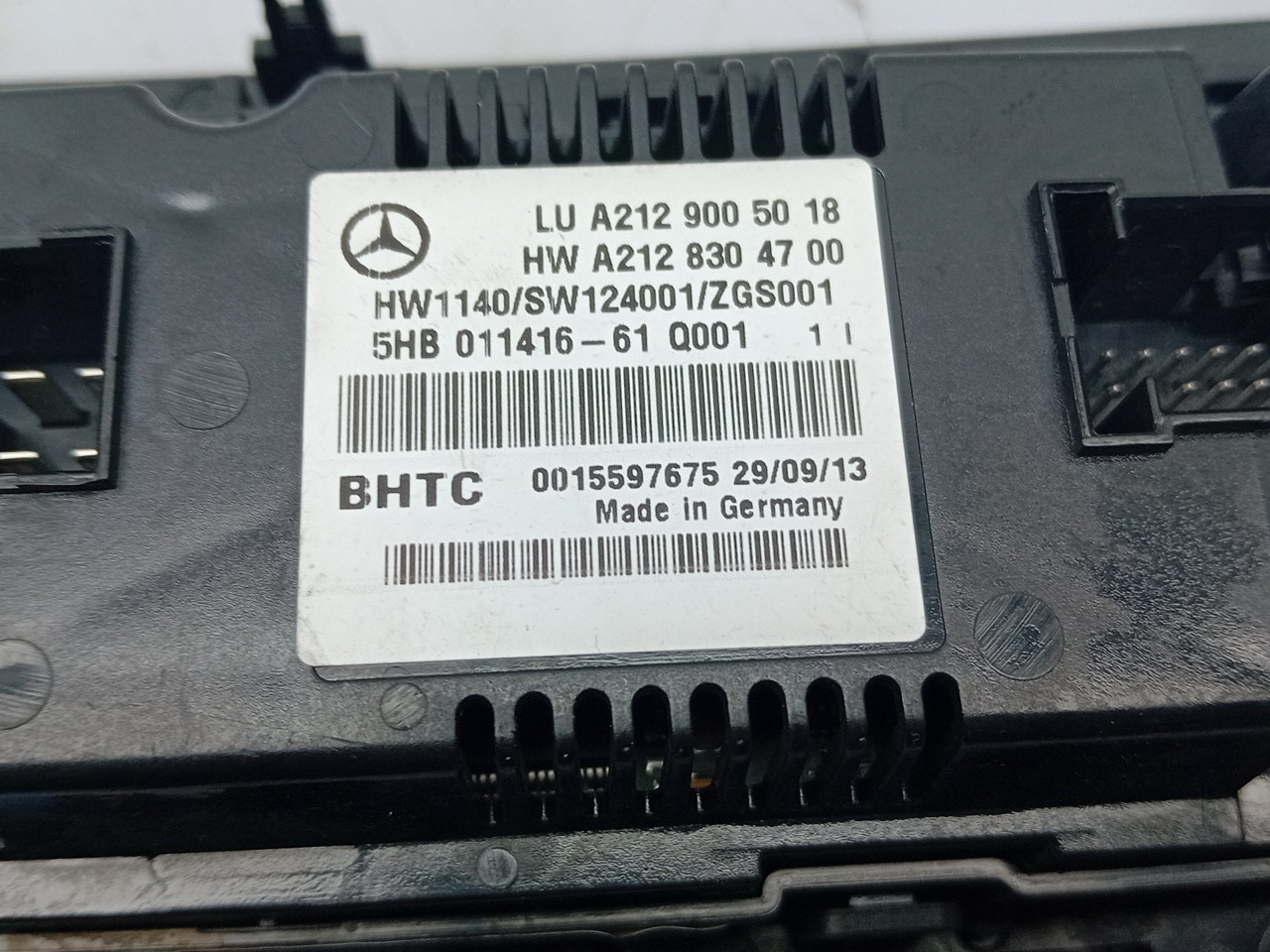 Bouton / interrupteur climatisation MERCEDES-BENZ Classe E (W212) Imagem-3