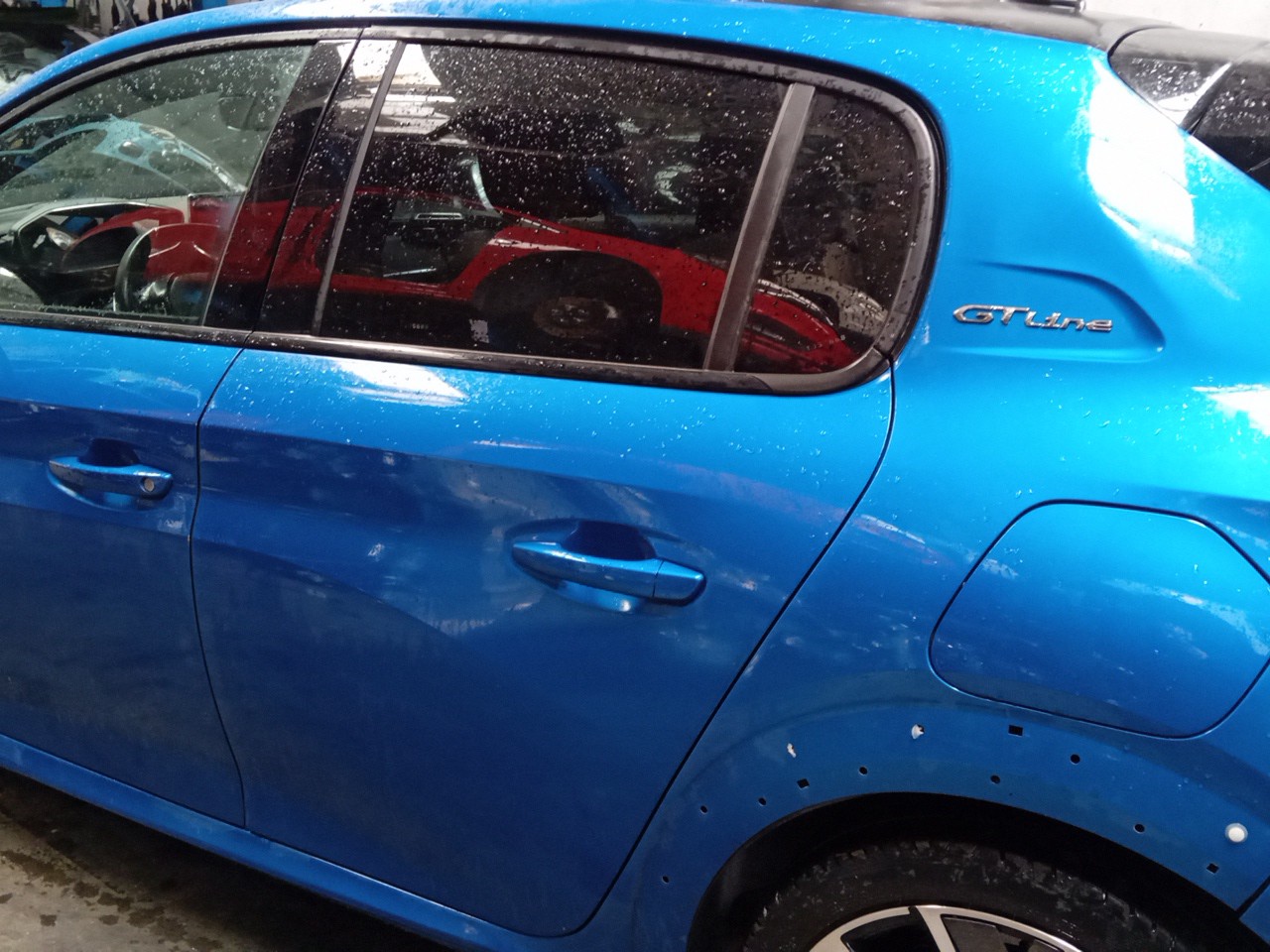Left rear door
