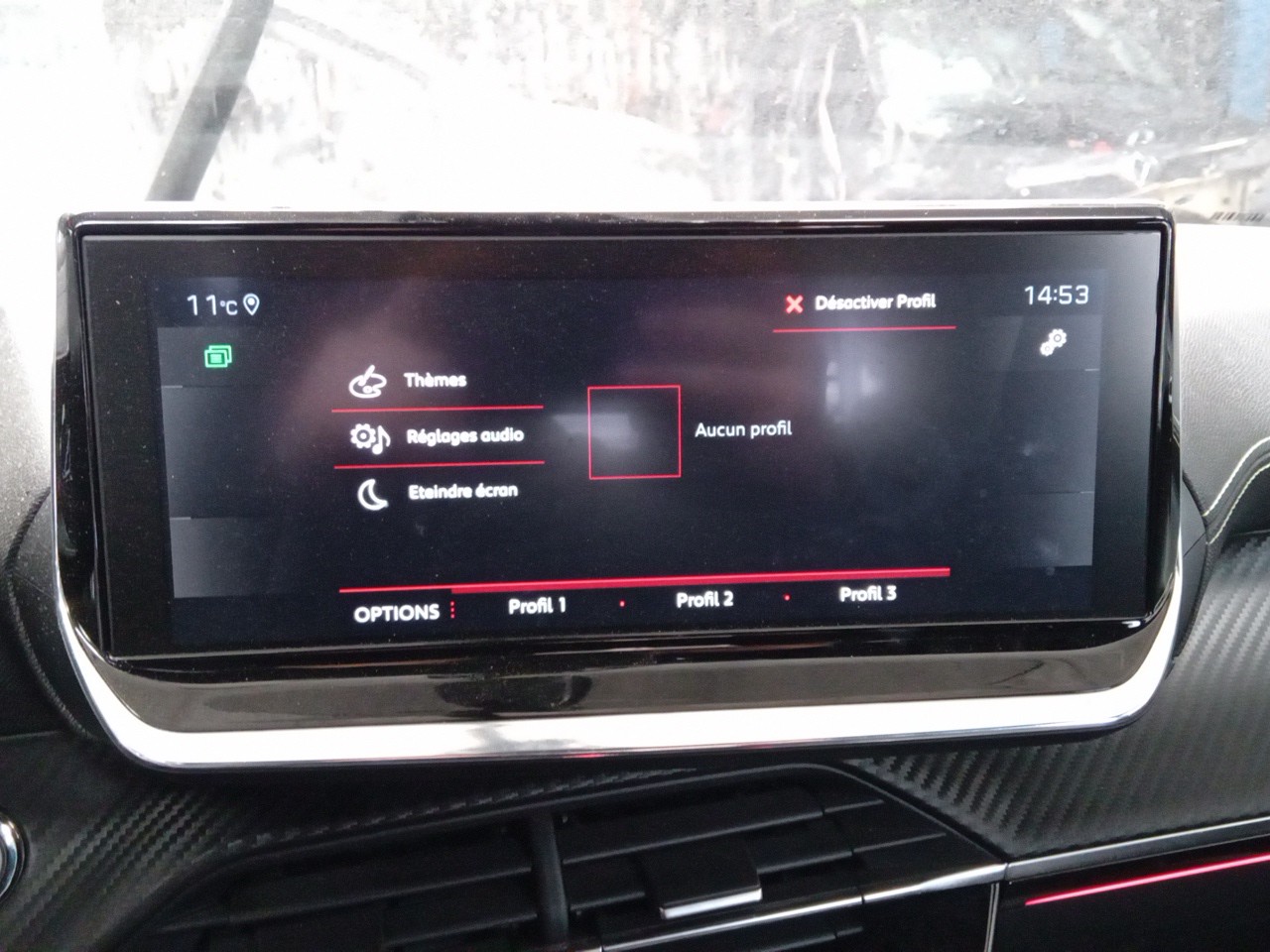 Pantalla / pantalla de información PEUGEOT 208 II Imagem-1