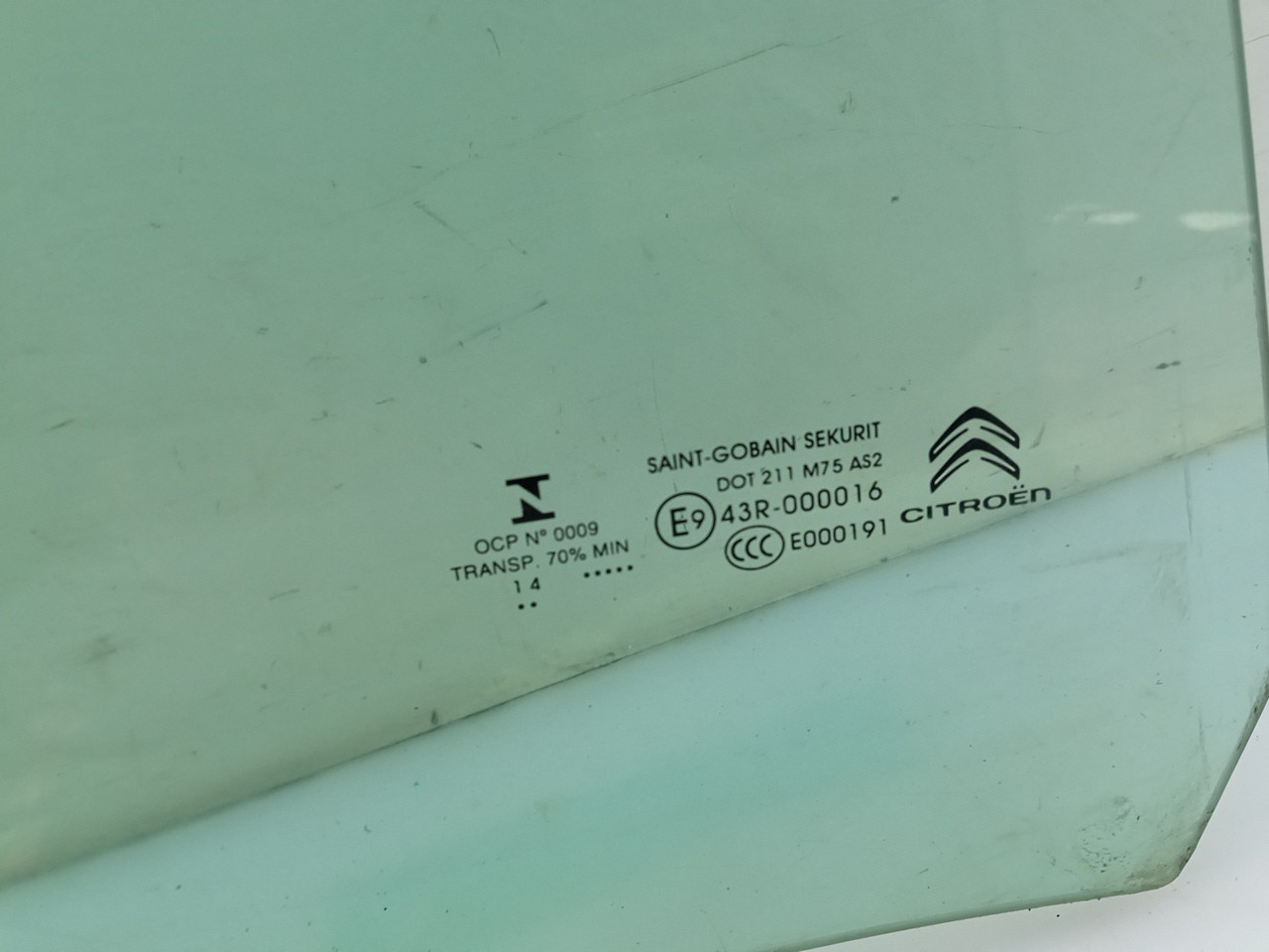 Right rear door glass CITROËN C4 Grand Picasso II (DA_, DE_) Imagem-1