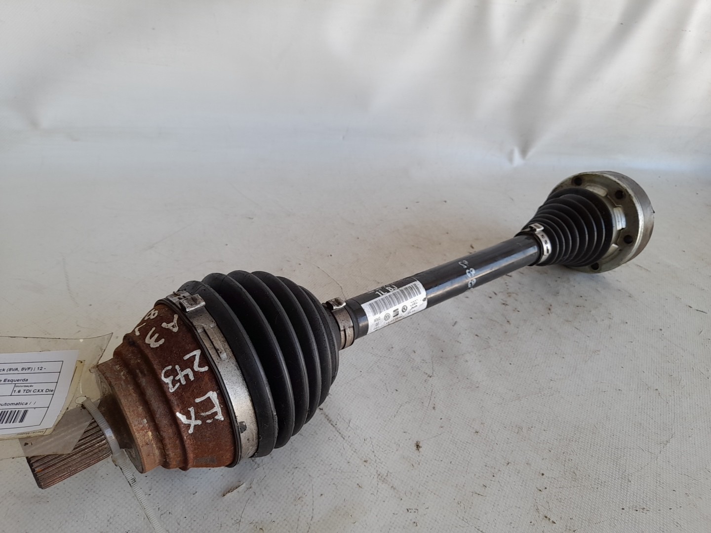 Transmission avant gauche