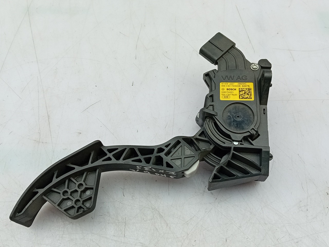Pedal do acelerador SKODA Fabia II Hatchback (542, 5J) Imagem-1
