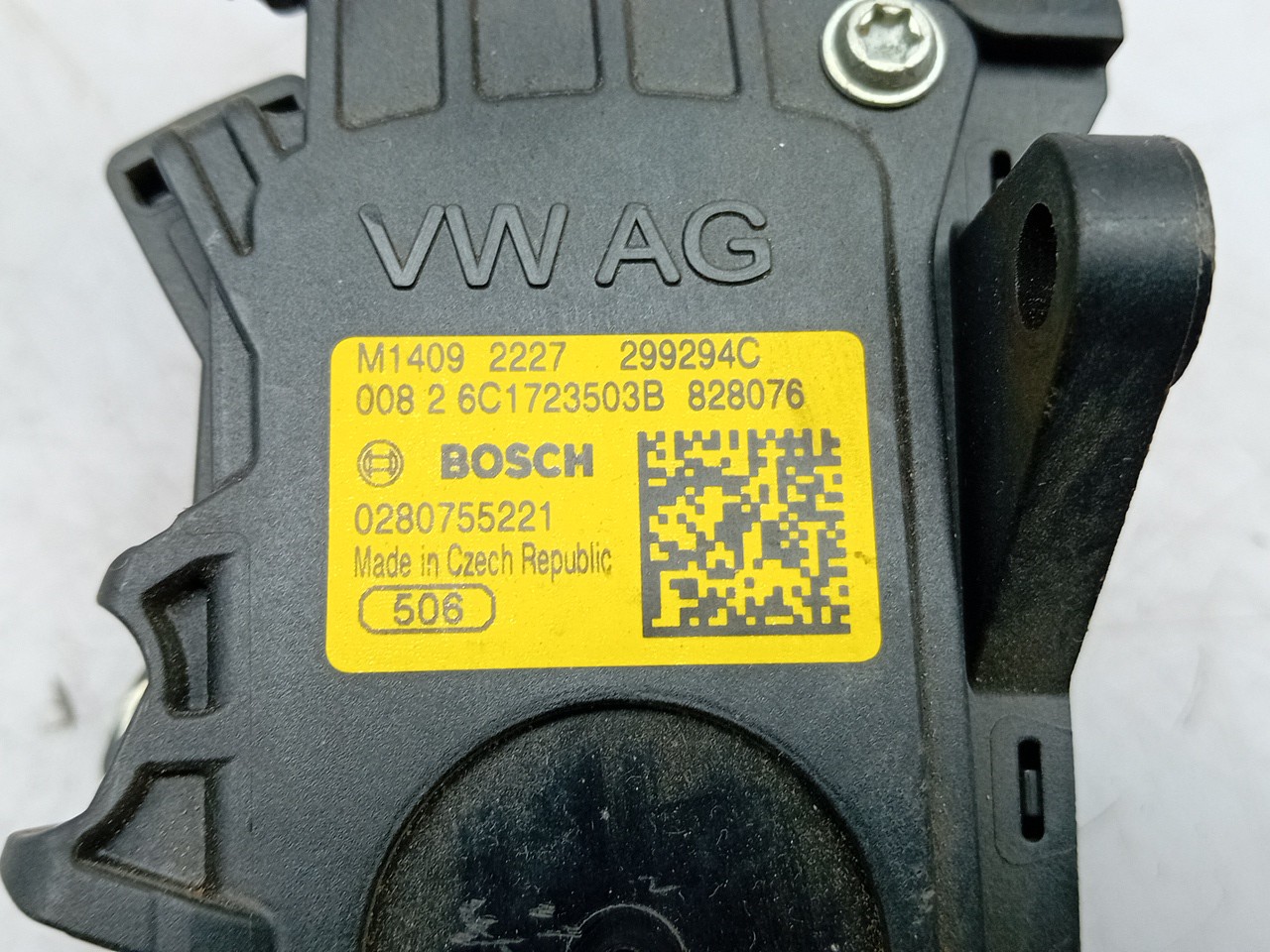 Pedal do acelerador SKODA Fabia II Hatchback (542, 5J) Imagem-3
