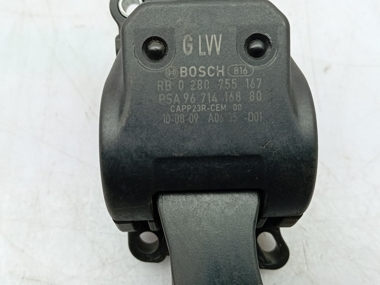 Accelerator Pedal PEUGEOT 5008 I (0U_, 0E_) Imagem-3