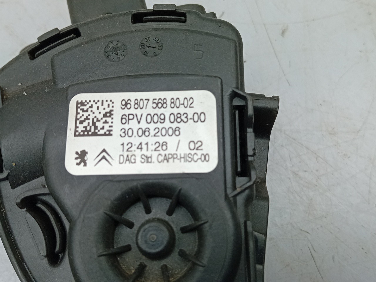 Accelerator Pedal PEUGEOT 207 (WA_, WC_) Imagem-3