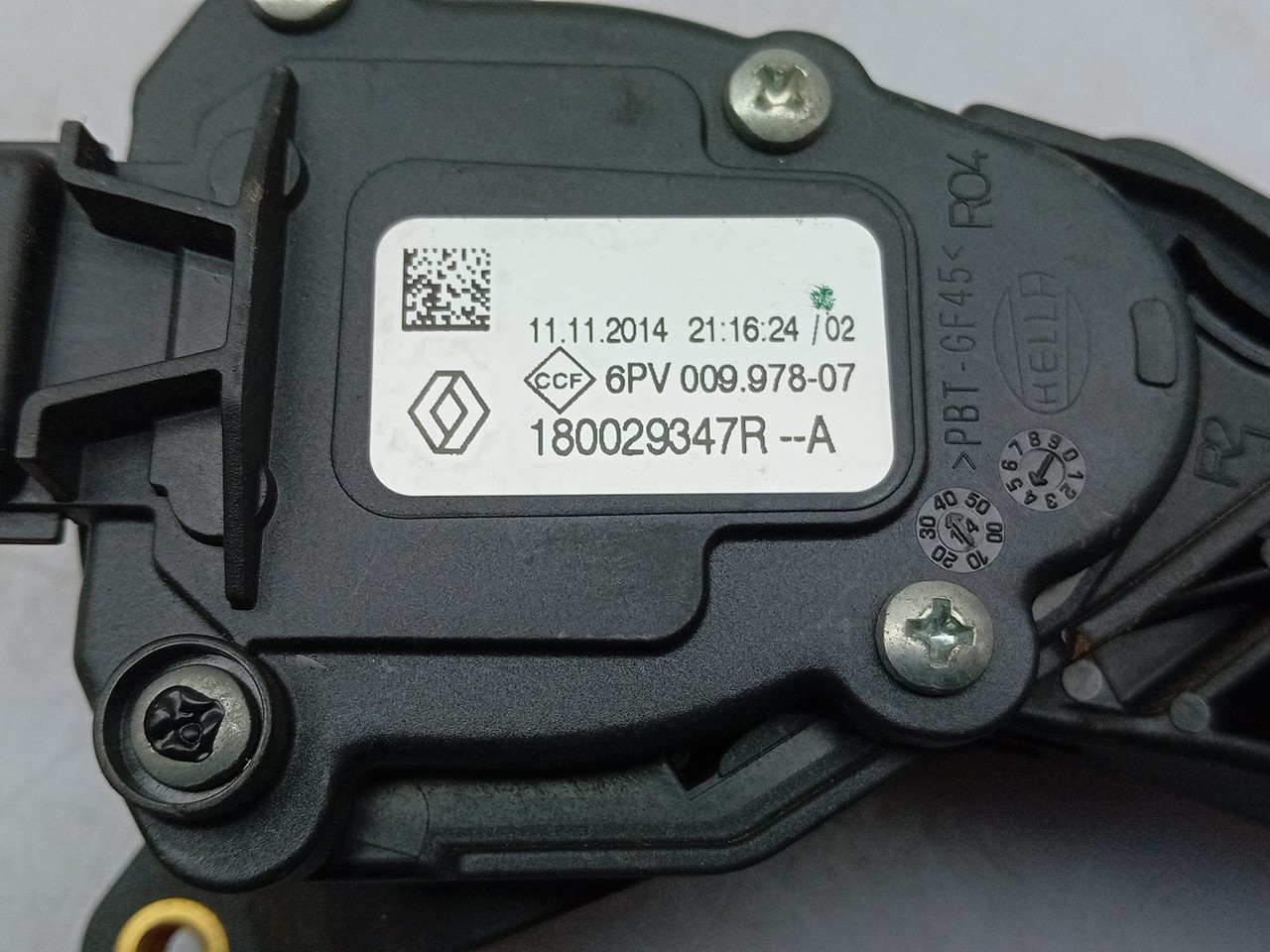 Pedal acelerador RENAULT Captur (J5_) Imagem-3