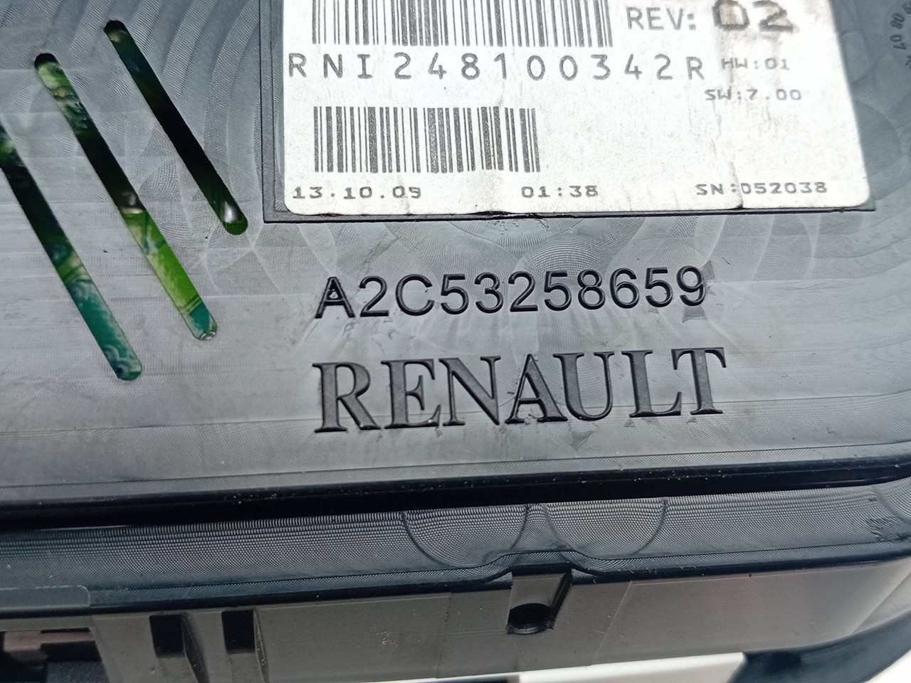 Compteur de vitesse RENAULT Megane III Grandtour (KZ0/1) Imagem-5