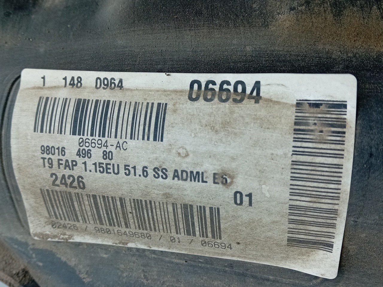 Fuel tank PEUGEOT 308 SW II Imagem-2