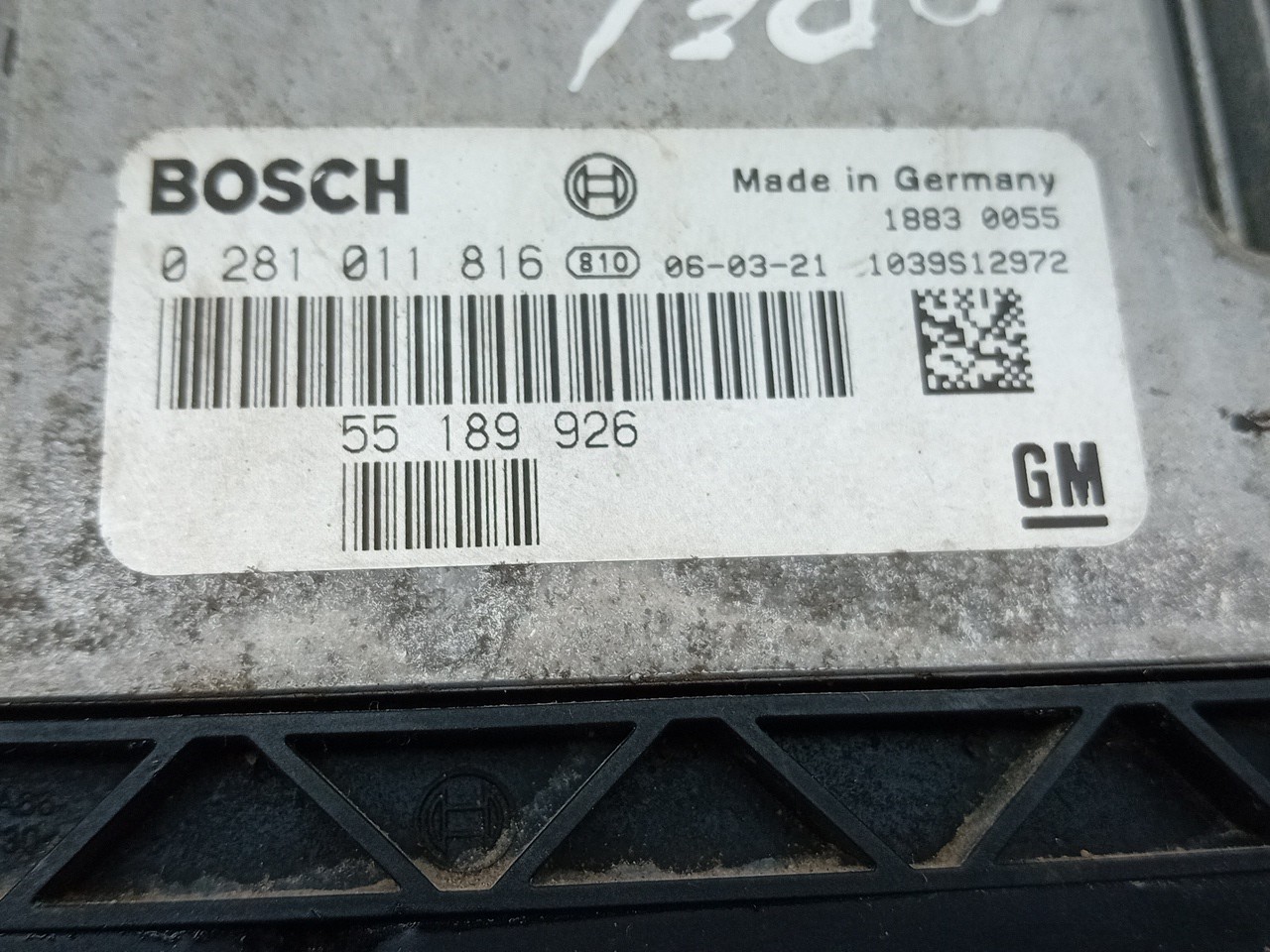 Centralita motor / ECU OPEL Vectra C Imagem-3
