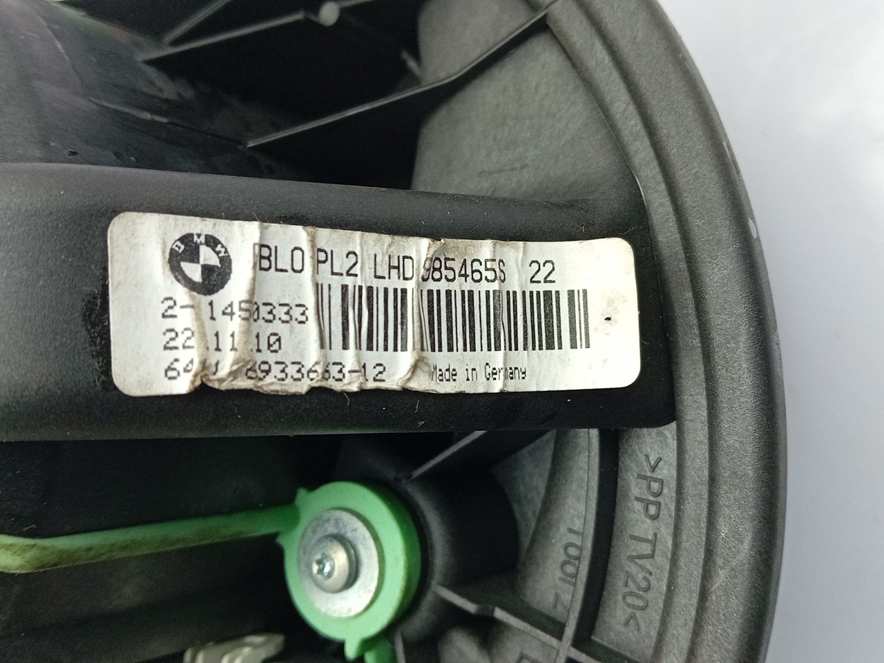 Heater Blower Motor BMW 3 (E90) Imagem-3