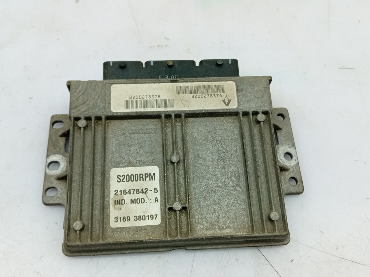 Centralina motor / ECU RENAULT Laguna II (BG0/1_) Imagem-1